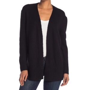 Madewell Cozy Walker Open-Front Wool Blend Cardigan